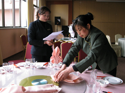 中心開展餐飲服務技能培訓